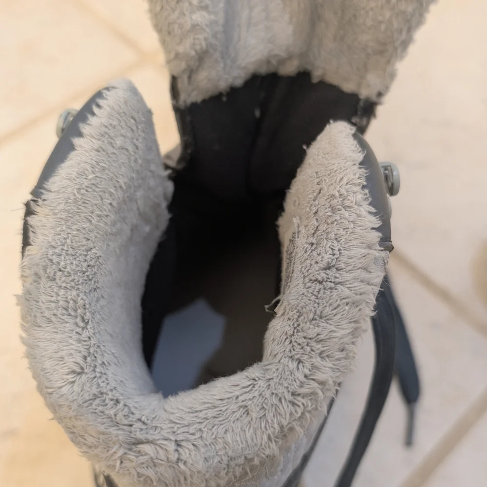 Salomon Gray Winter Boots